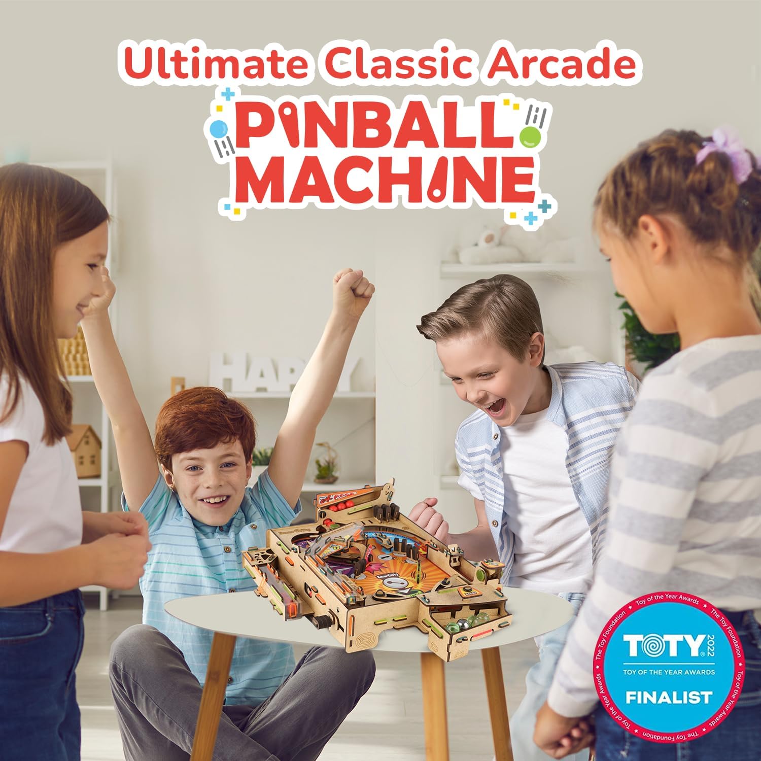 Smartivity DIY Pinball Machine for Kids 8-14 Years Old | Global Award 