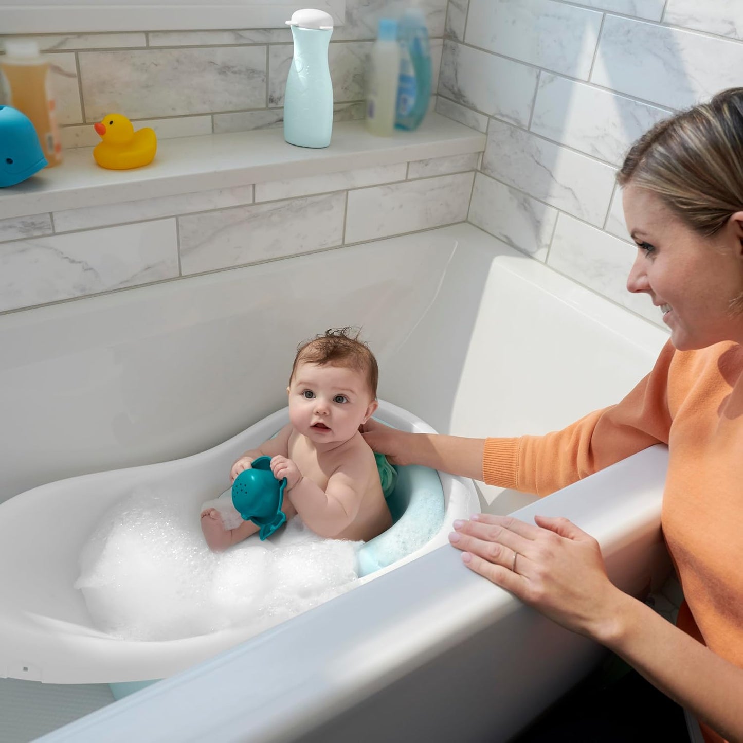 Fisher-Price™ Baby to Toddler Bath 4-in-1 Sling 'N Seat Tub with Remov