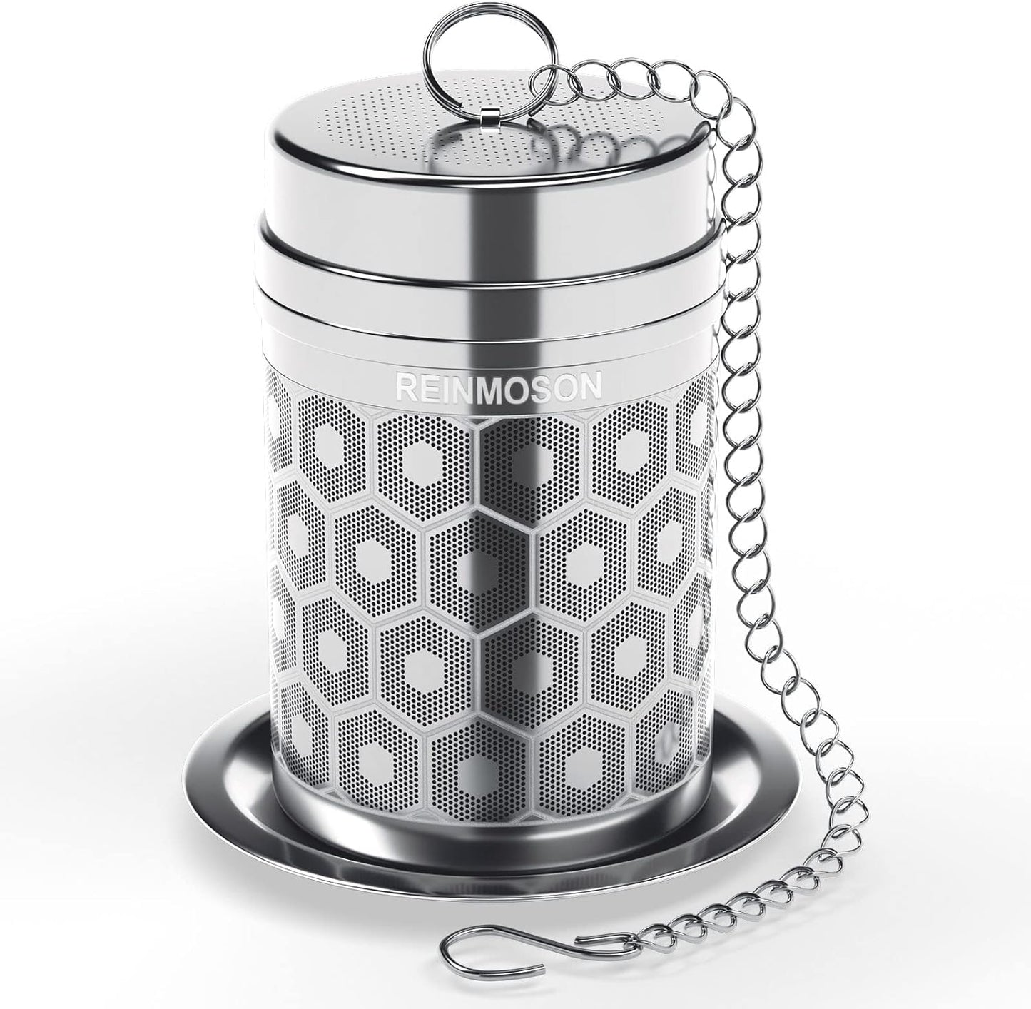Reinmoson Tea Strainers for Loose Tea, Extra Fine Mesh Tea Infuser, 30
