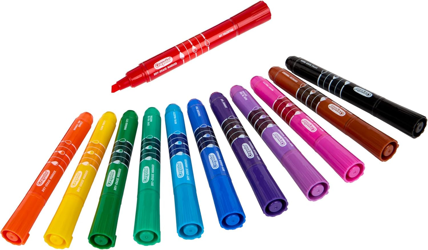 Crayola Take Note Dry Erase Markers for School (12ct) Essential Easter