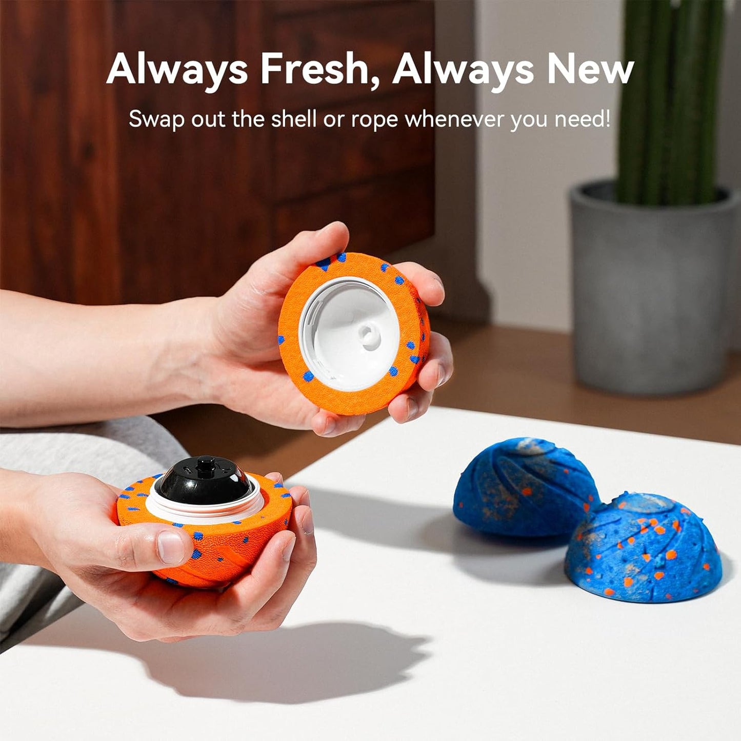 Cheerble Smart Interactive Dog Toy, Wicked Ball AIR, Automatic Moving,