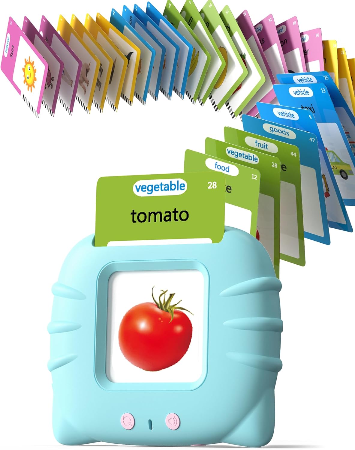 Talking Flash Cards for Toddlers 1 2 3 4 Year Olds, Montessori Languag