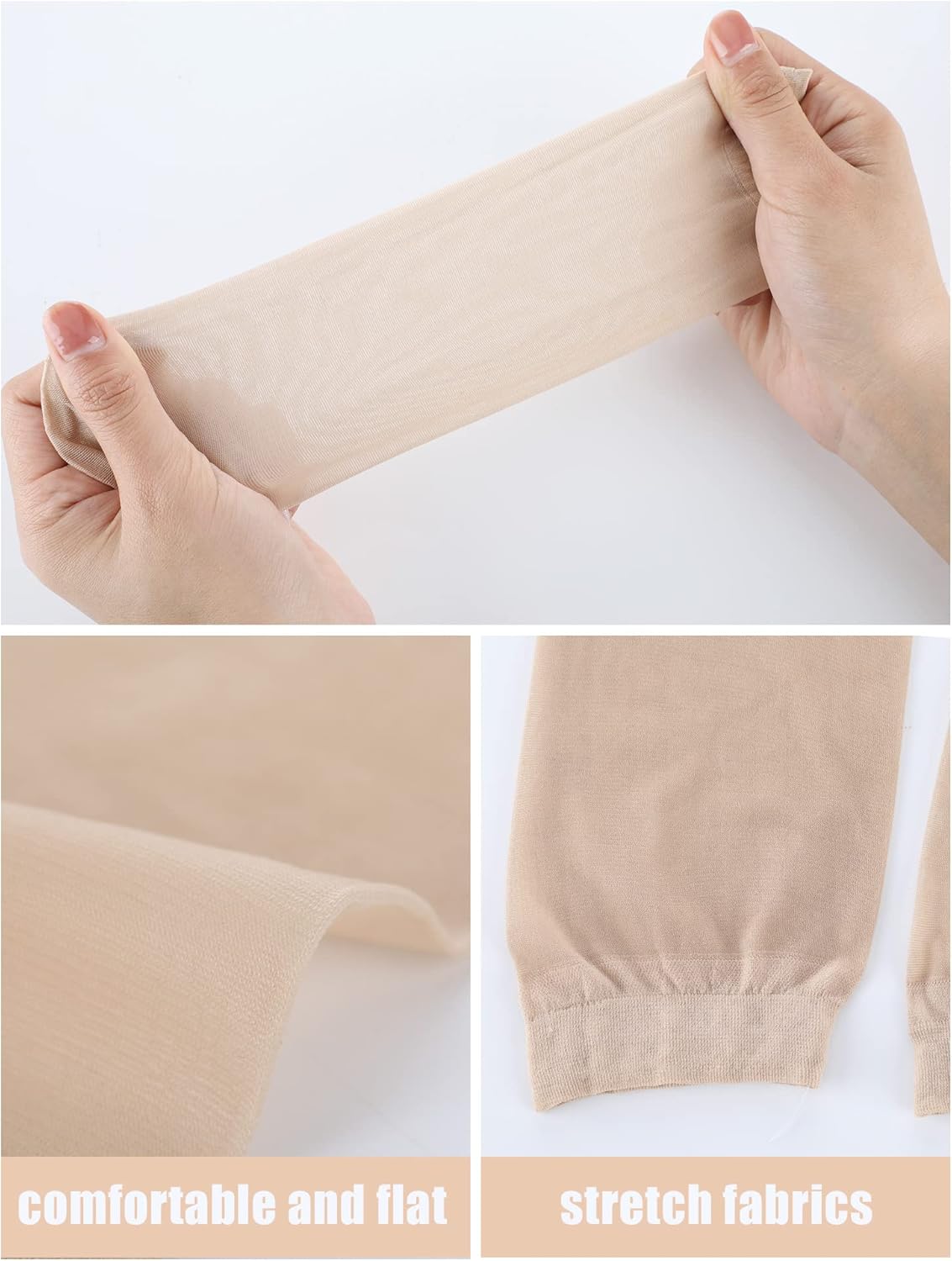 Geyoga 12 Pairs Sheer Ankle Socks Thin Nylon Transparent Ankle High Ho