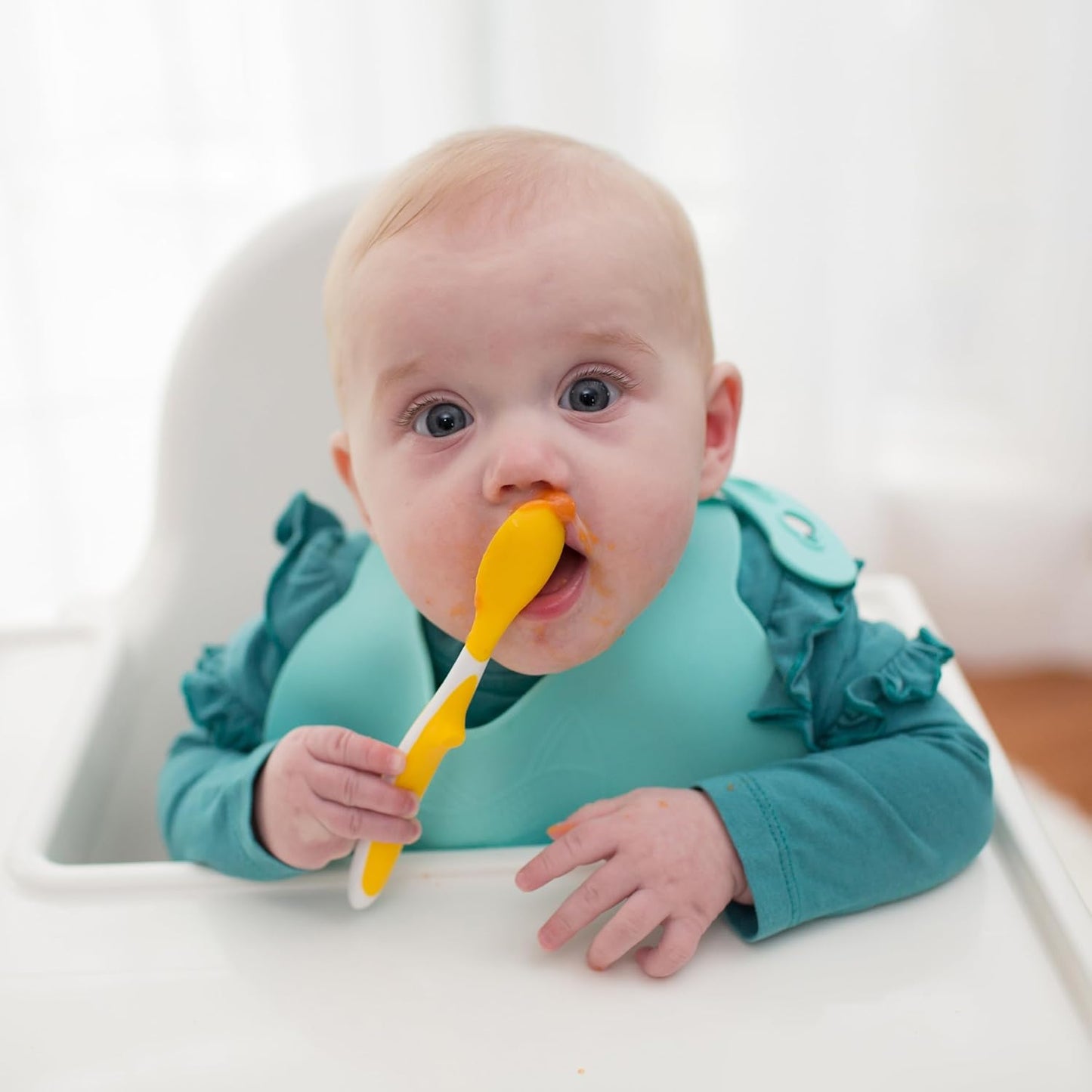 Dr. Brown's Soft-Tip Toddler Feeding Spoons, 6 Pack, Multi
