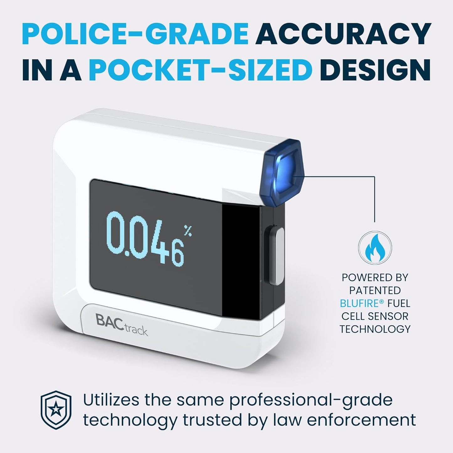 BACtrack C8 Breathalyzer | Professional-Grade Accuracy | Optional Wire
