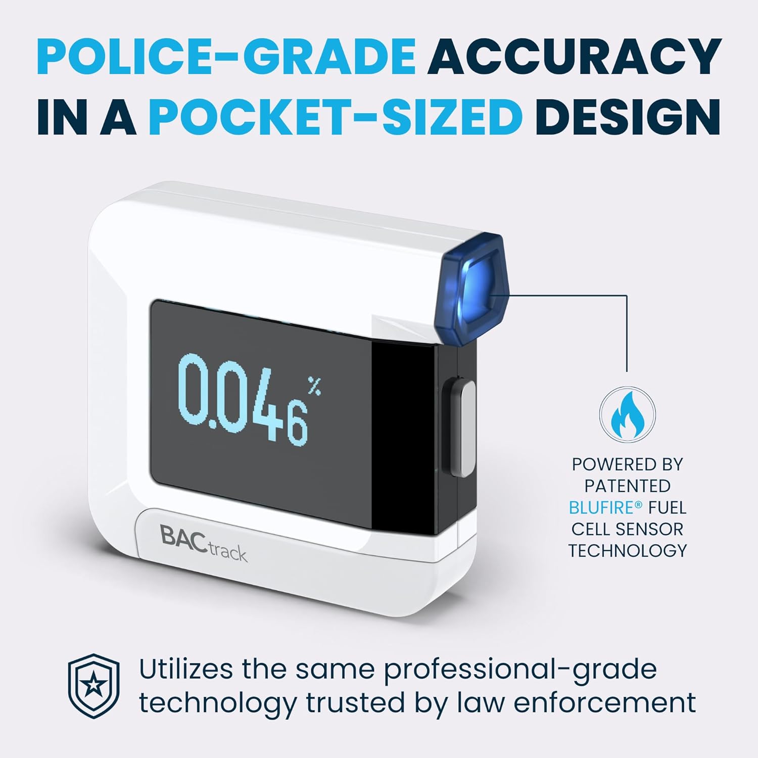 BACtrack C8 Breathalyzer | Professional-Grade Accuracy | Optional Wire