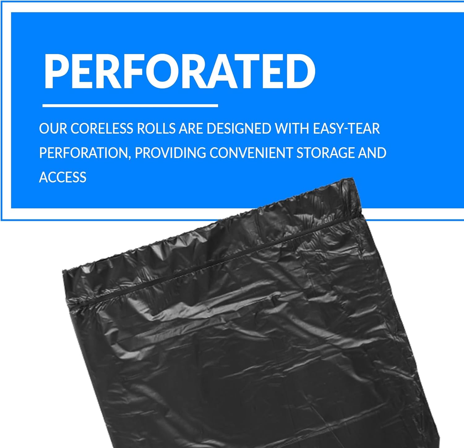 Reli. 55-60 Gallon Trash Bags Heavy Duty | 50 Bags | 50-60 Gallon | La