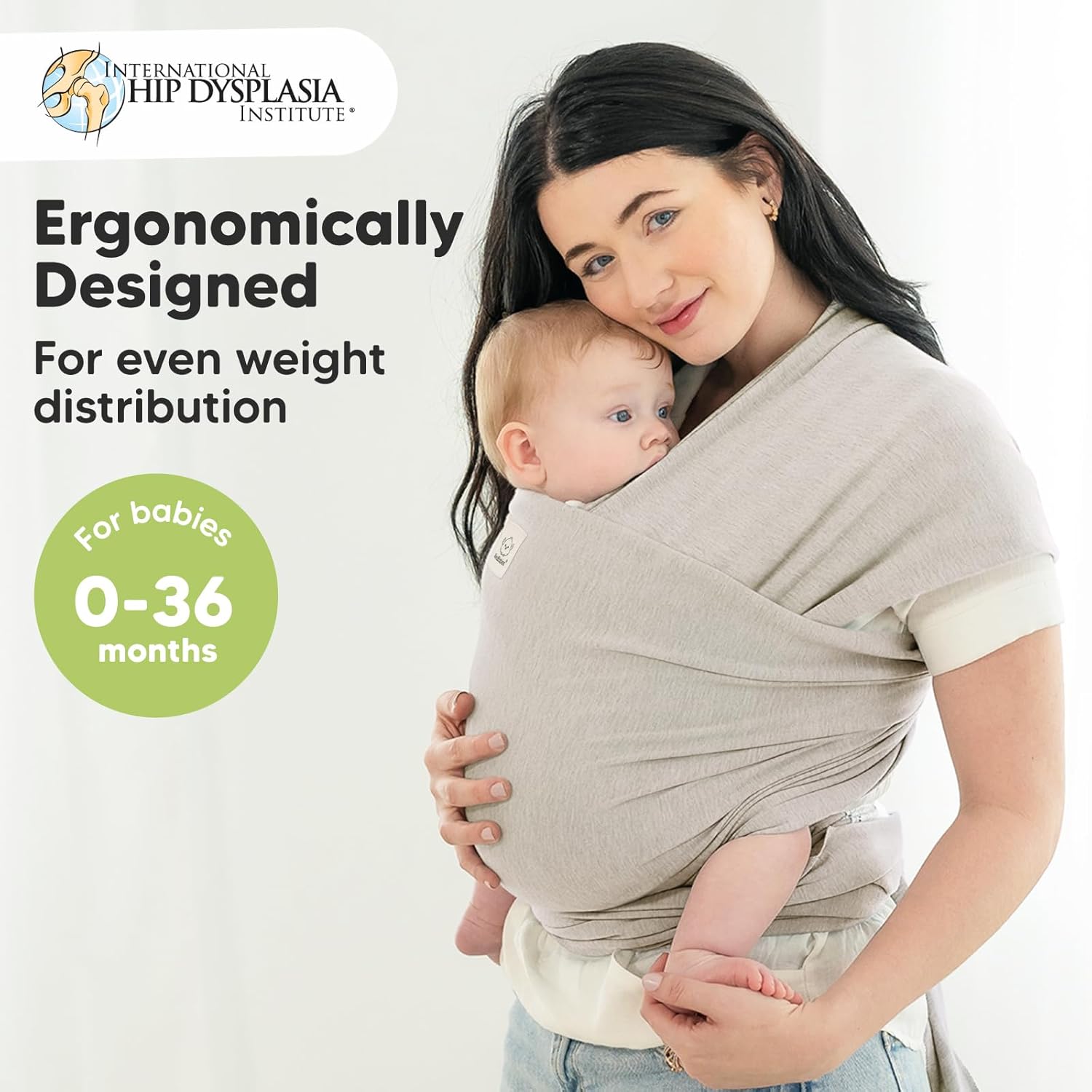 KeaBabies Baby Wrap Carrier - All in 1 Original Baby Carrier Newborn t