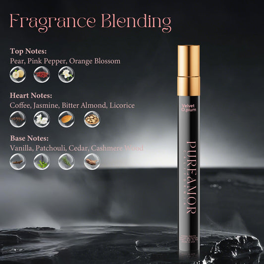 PUREAMOR Pheromones Perfumes for Women, Amber Vanilla Perfume, Long La