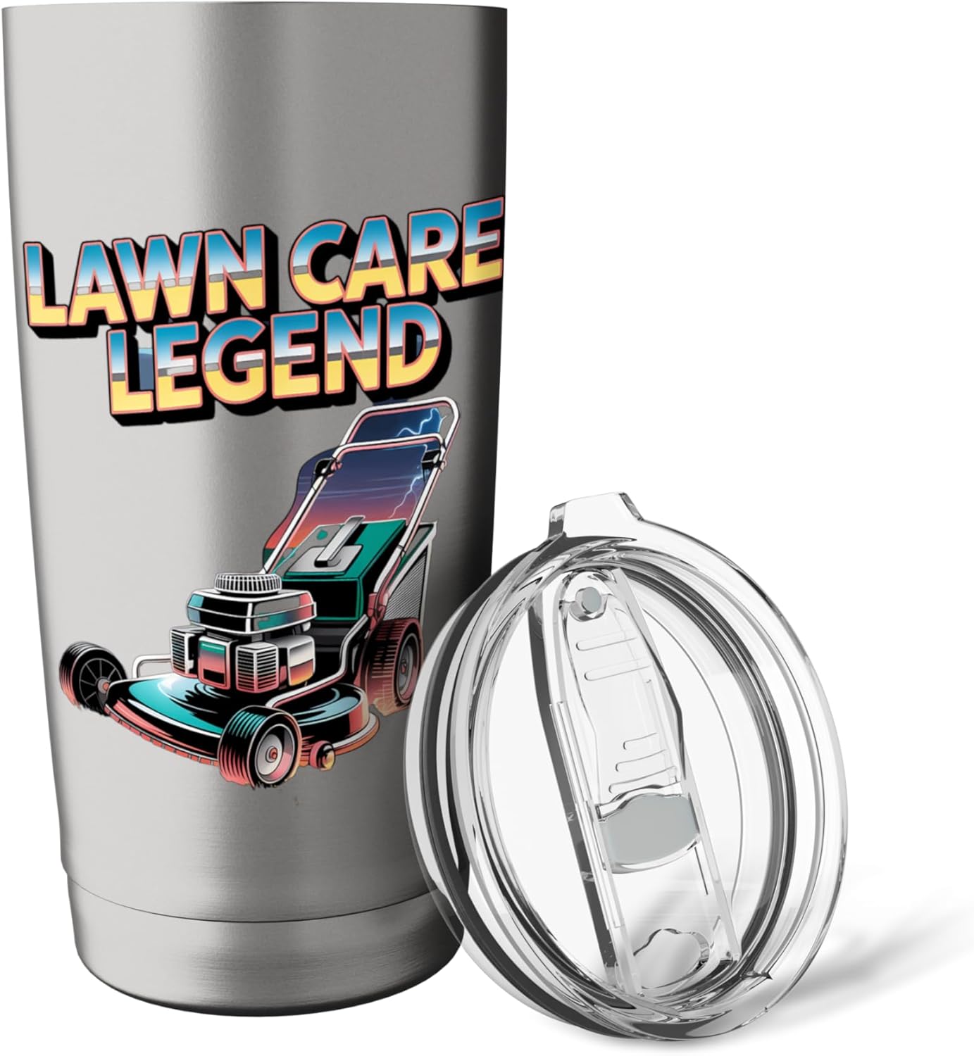 Lawn Care Legend Professional Bootleg Vintage Stainless Steel Insulated Tumbler