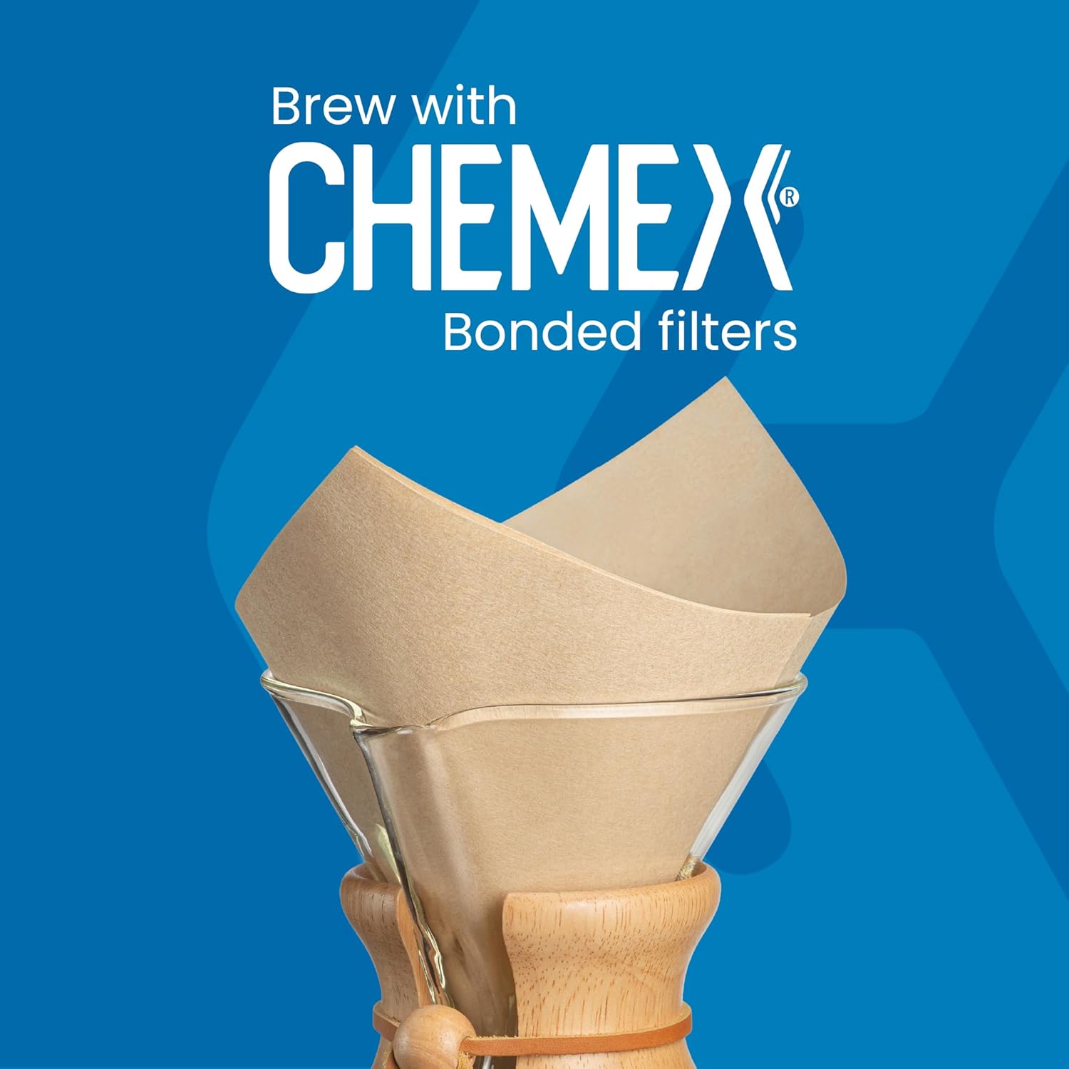 Chemex Pour-Over Glass Coffeemaker - Classic Series - 8-Cup - Exclusiv