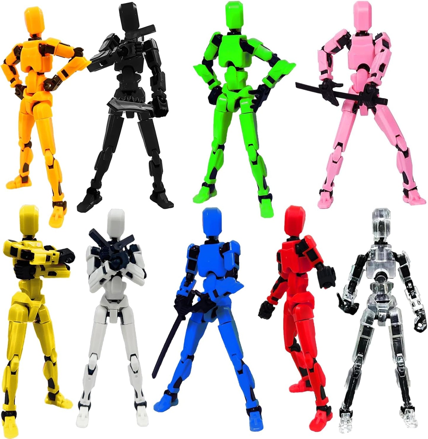 2026 New Assembly Completed-Titan 13 Action Figure,Dummy Robot 13 Acti