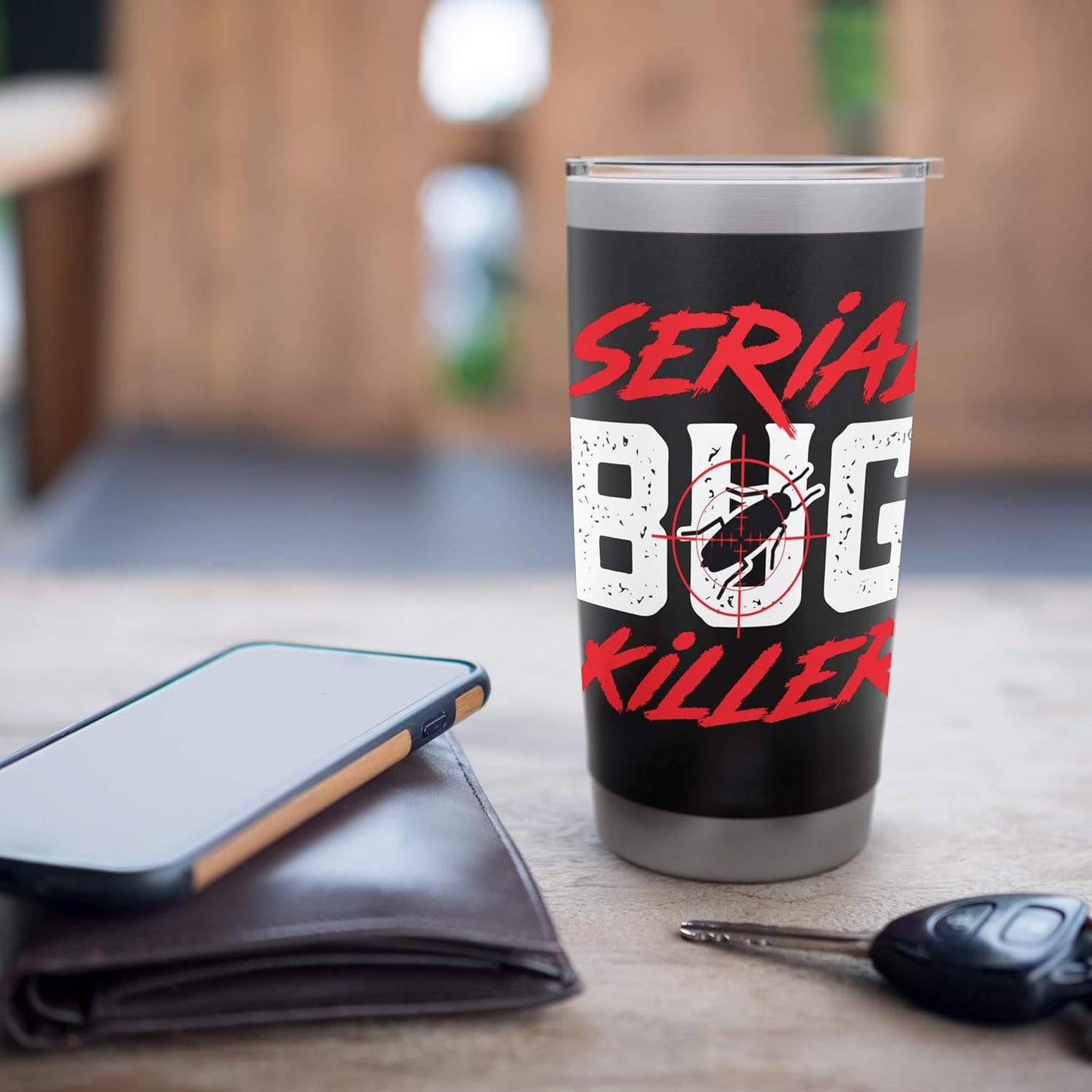 Pest Control Stainless Steel Insulated Tumbler