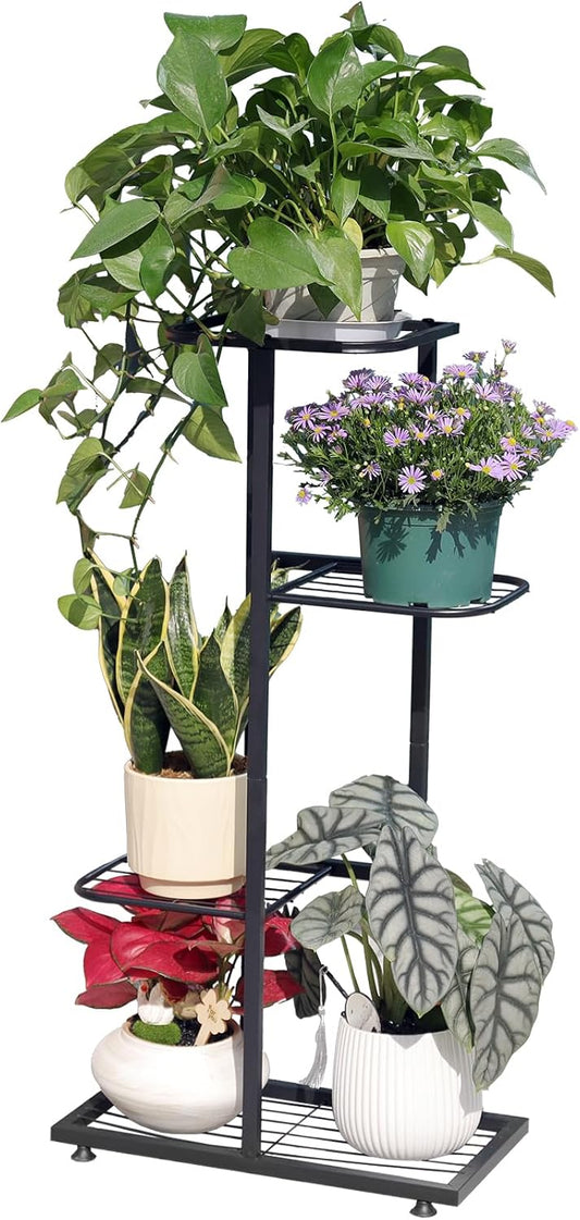 Plant Stand Indoor Outdoor, Corner Metal Plant Stands, Heavy Duty Tall