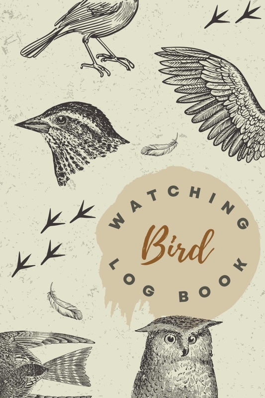 Bird Watching Log Book: Birding Records with Guided Prompts for Tracking Key Information of Sightings