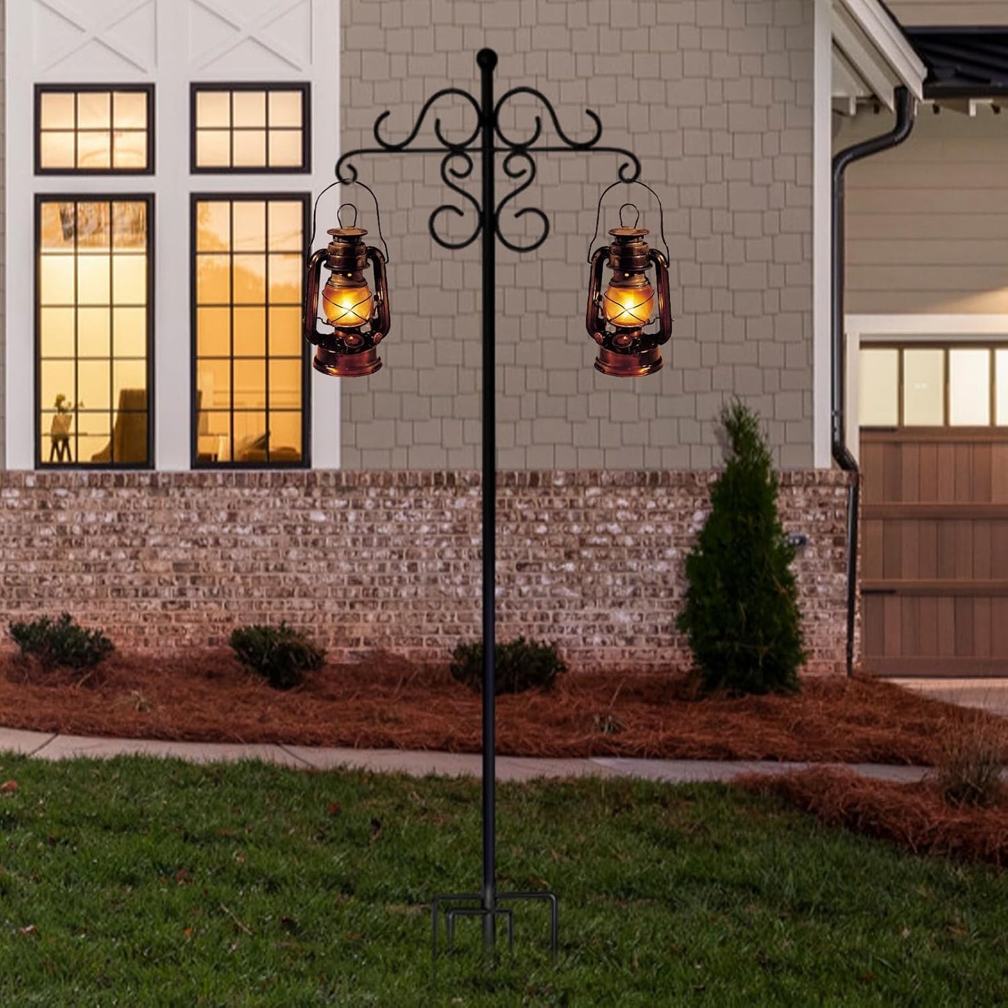 Bird Feeder Stand Outdoor, Wild Bird Organizer Supply, Load Bearing Backyard Wildlife Watching Hanger Station for Outdoor Courtyard Garden Yard Lawn Patio Household Gear Reliable Organizer