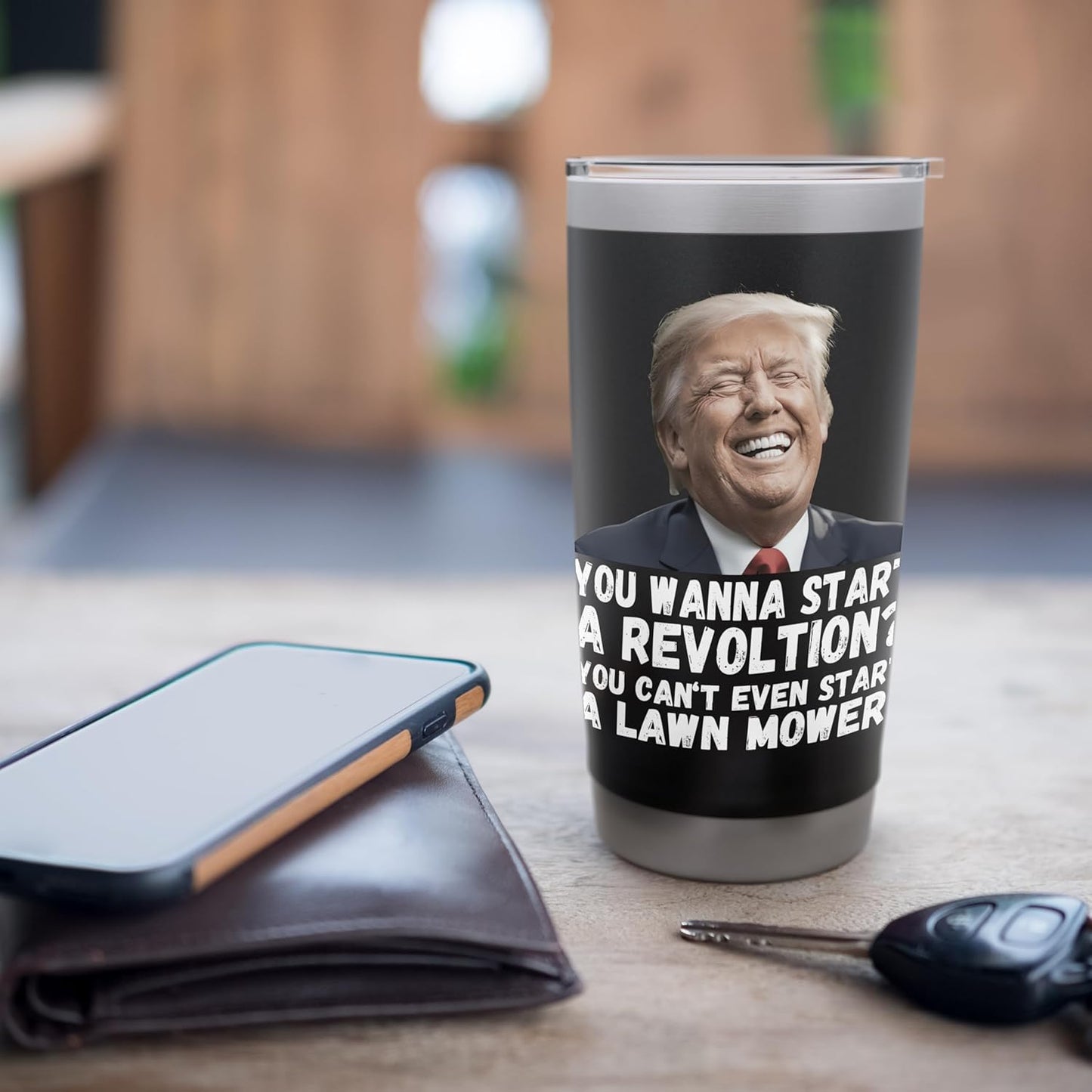 Lawn Mowing Expert Funny Enthusiast design Stainless Steel Insulated Tumbler