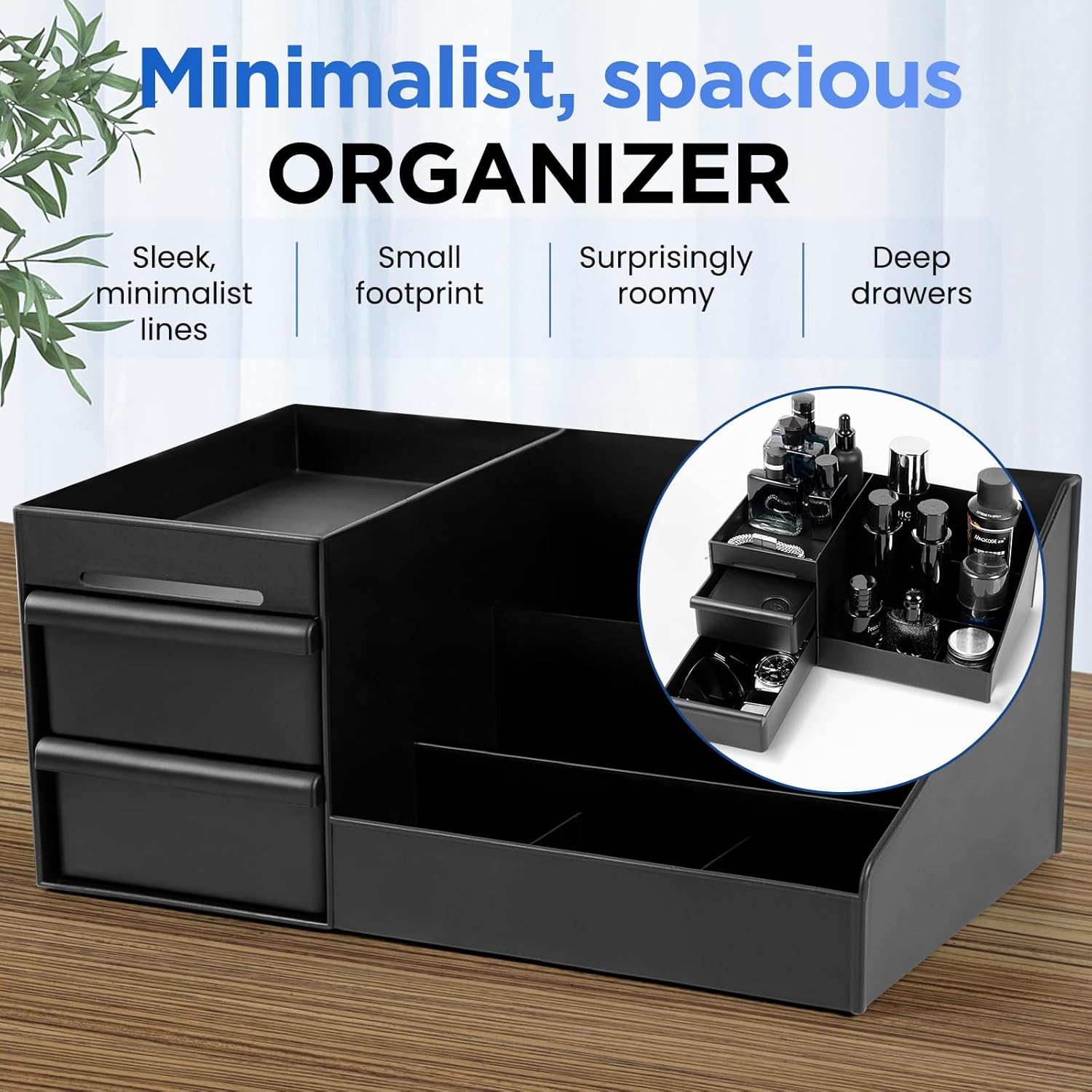 EXIN DECHEN Cologne Organizer for Men,Cologne Stand,Organizador de Per
