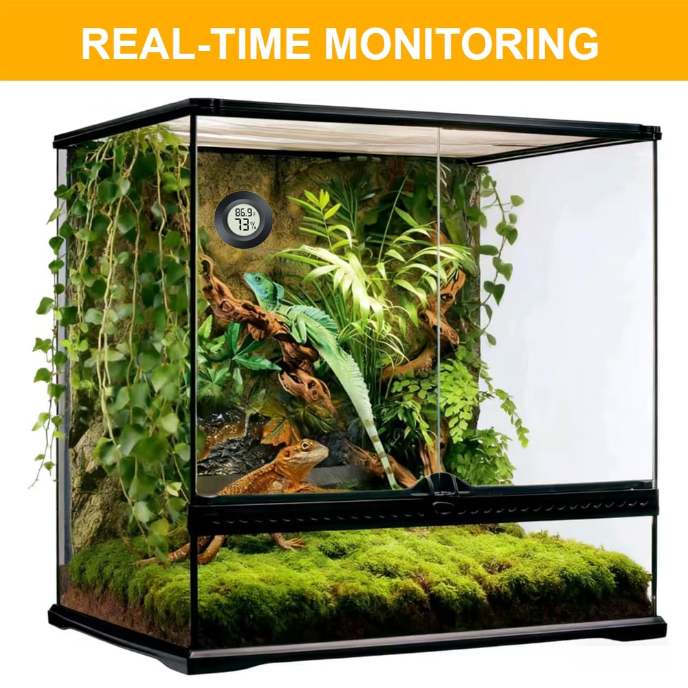 2 Pack Hygrometer Thermometer Digital Humidity Meter Indoor/Outdoor Hu