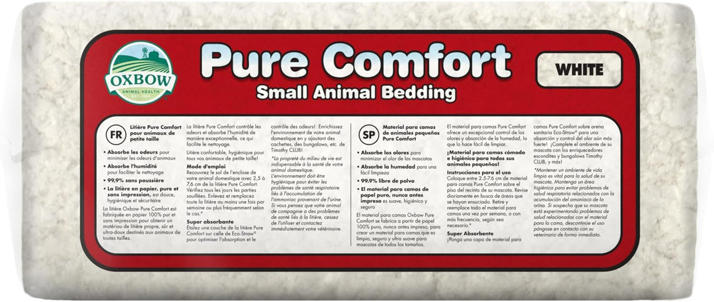 Oxbow Pure Comfort Bedding, Rabbit, Hamster, & Guinea Pig Bedding, Bun