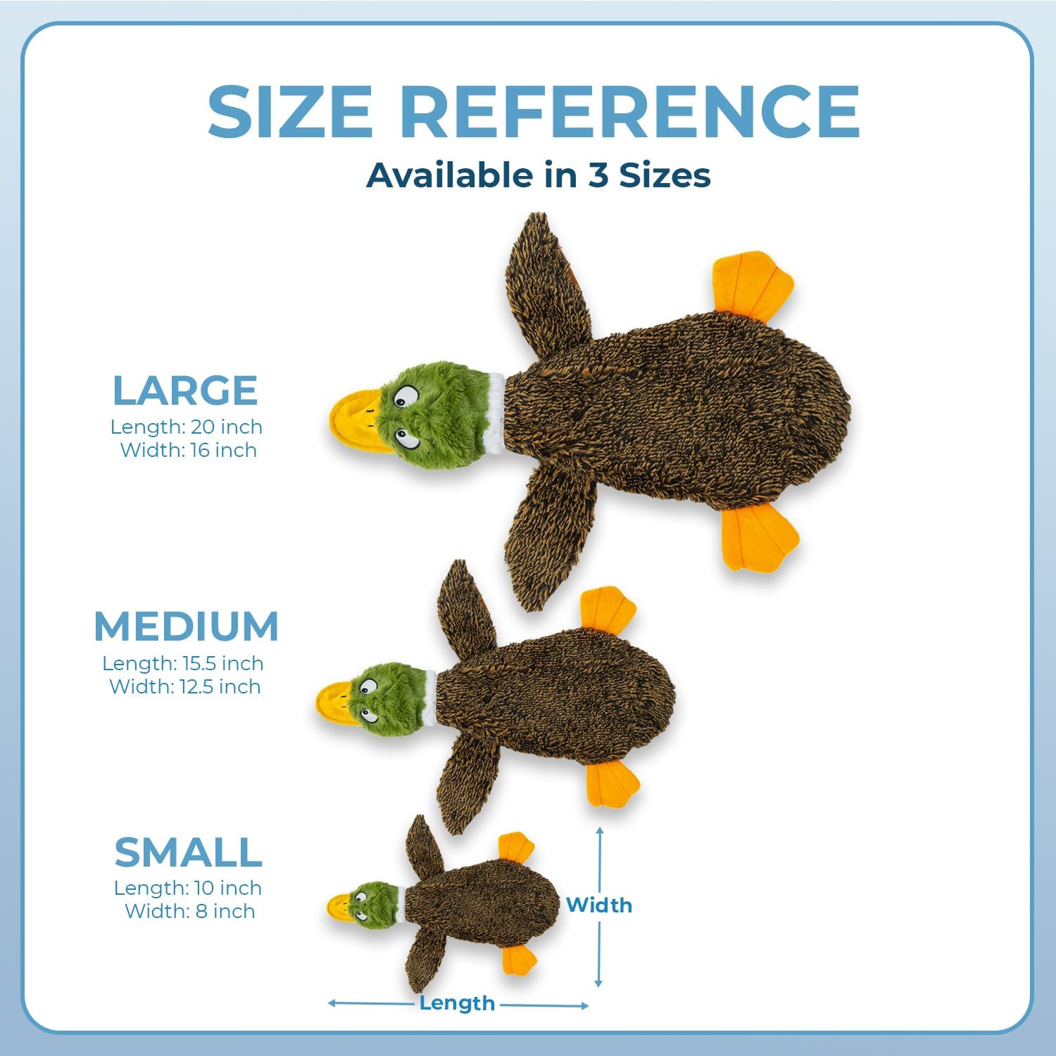 Best Pet Supplies Squeaky Dog Toys with Soft Durable Fabric for Small,