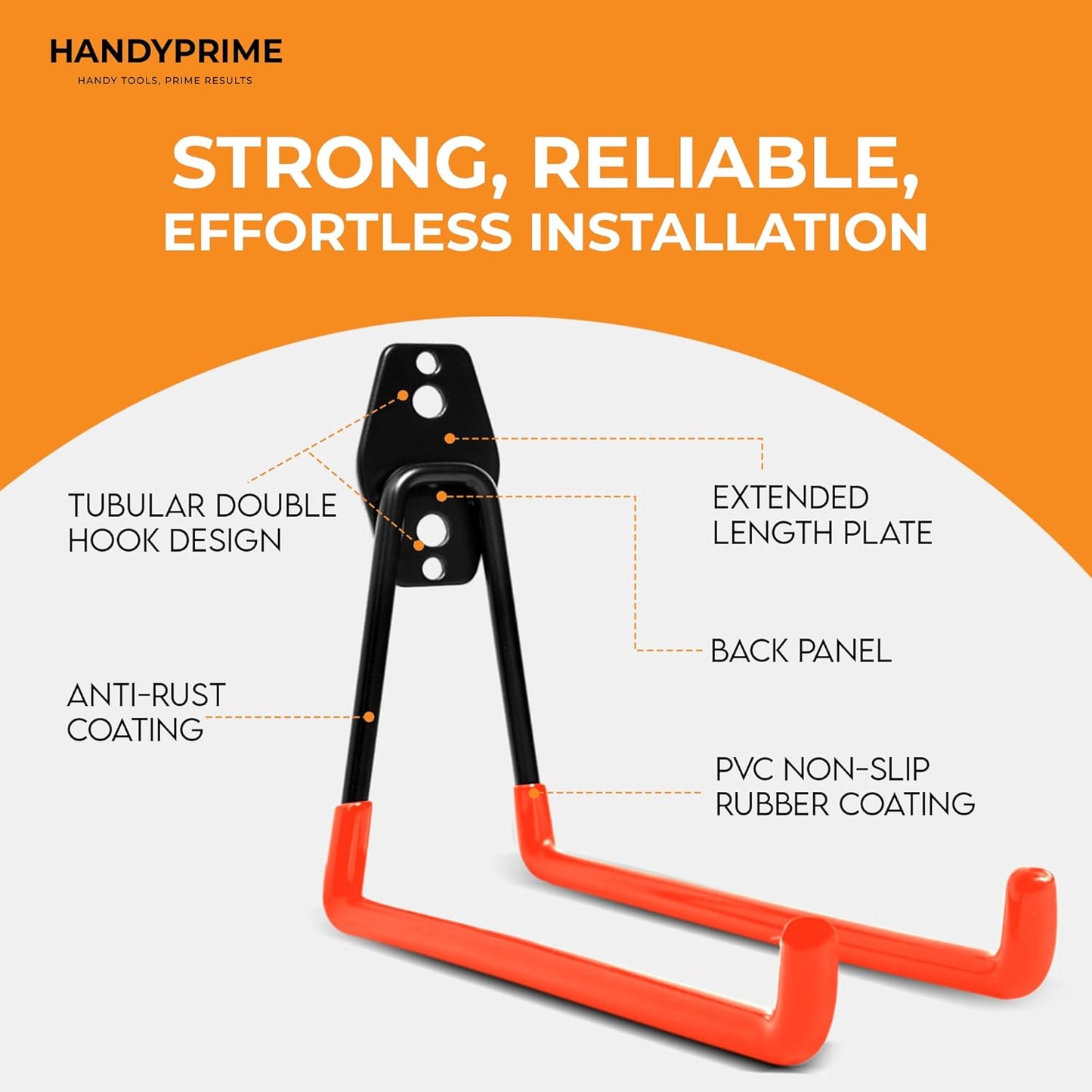 Garage Hooks 13 Pack Wall Mounted Garage Hooks Heavy Duty with Extensi