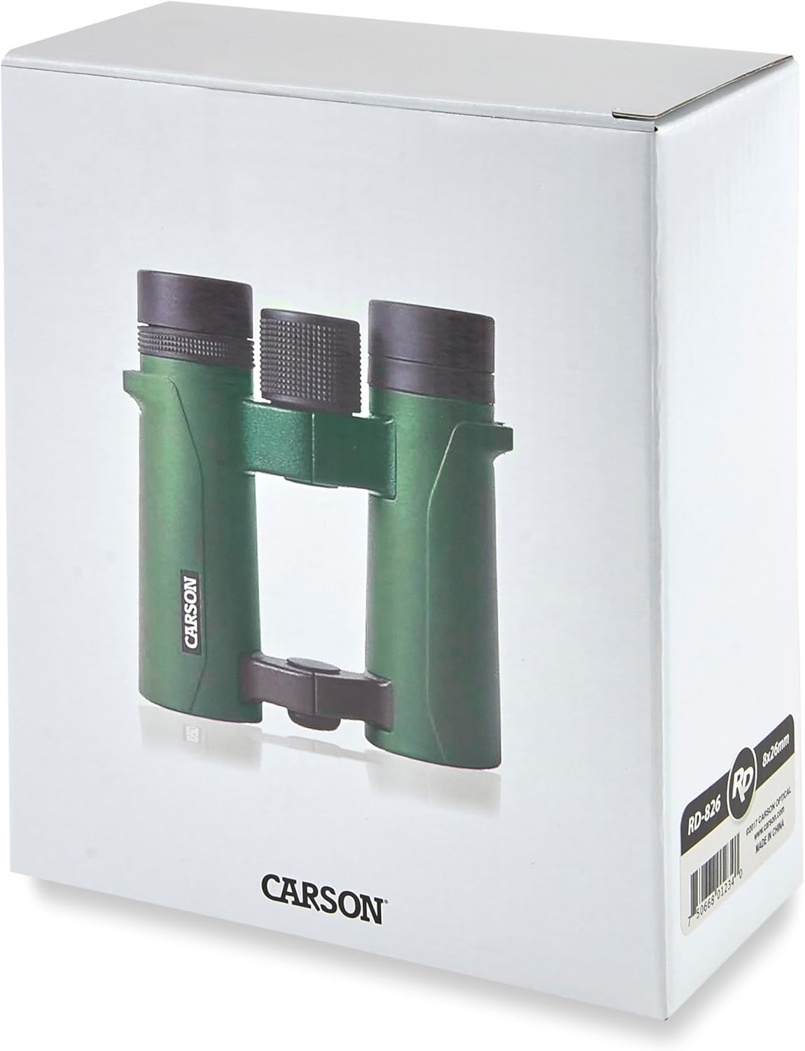 Carson RD Series 8x26mm Open-Bridge Waterproof Compact Binoculars (RD-