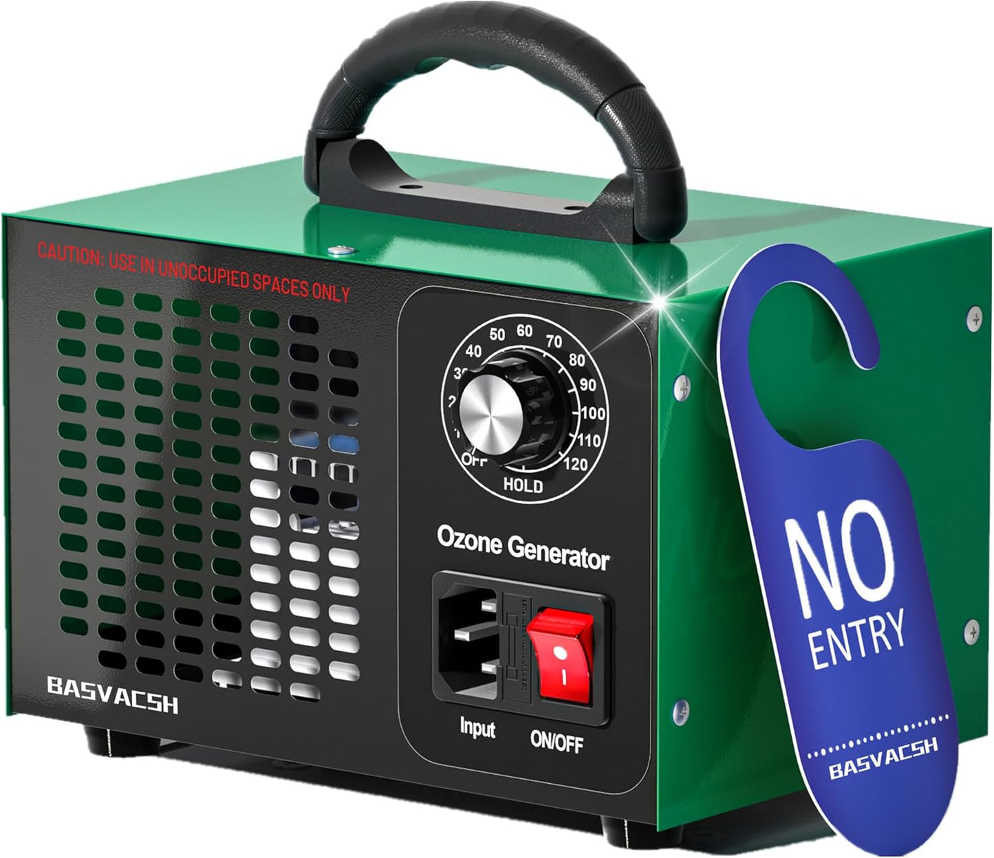 Ozone Generator 45,000mg/h, Industrial O3 Deodorizer for Areas of 2500