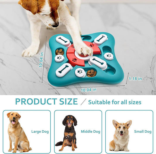 PETSTA Dog Puzzle Toys, Treat Dispensing Dog Enrichment Toys for IQ Tr