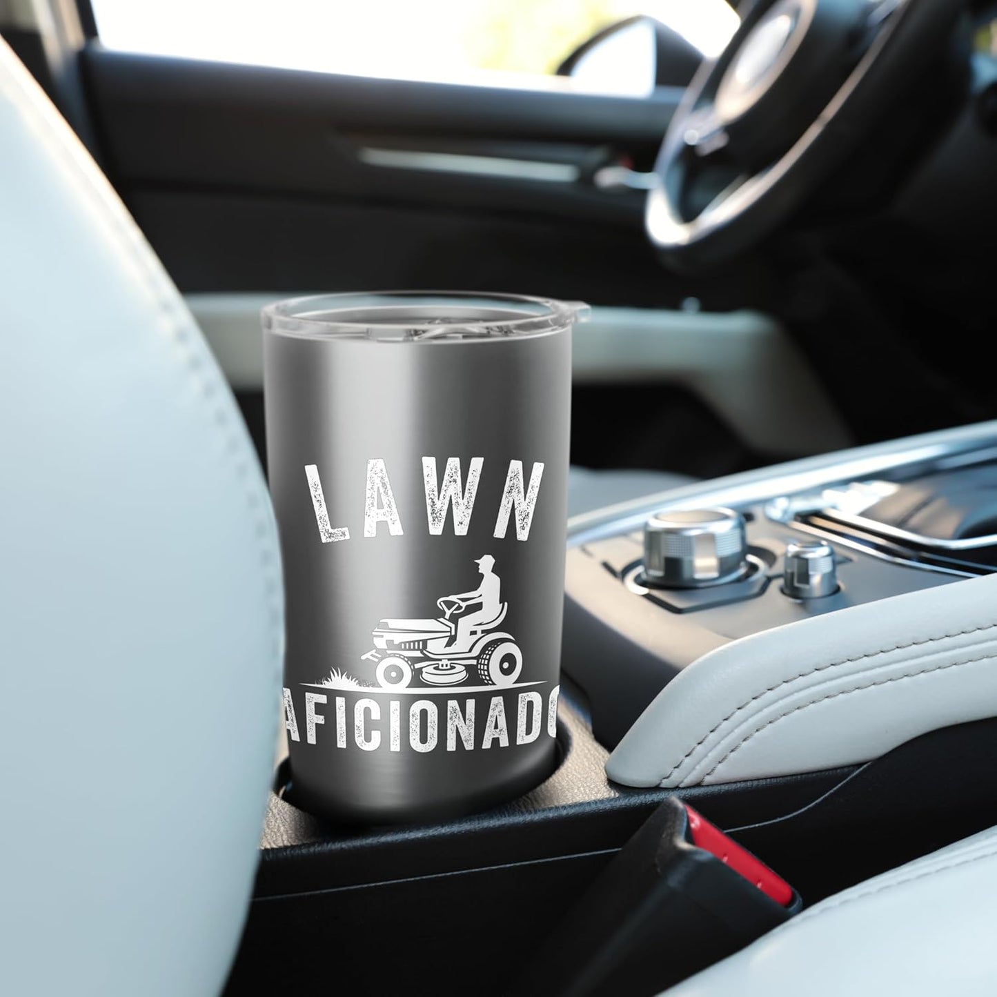 Lawn Aficionado, Lawn Aficionado Lawn Pride Lawn Care Lover Stainless Steel Insulated Tumbler