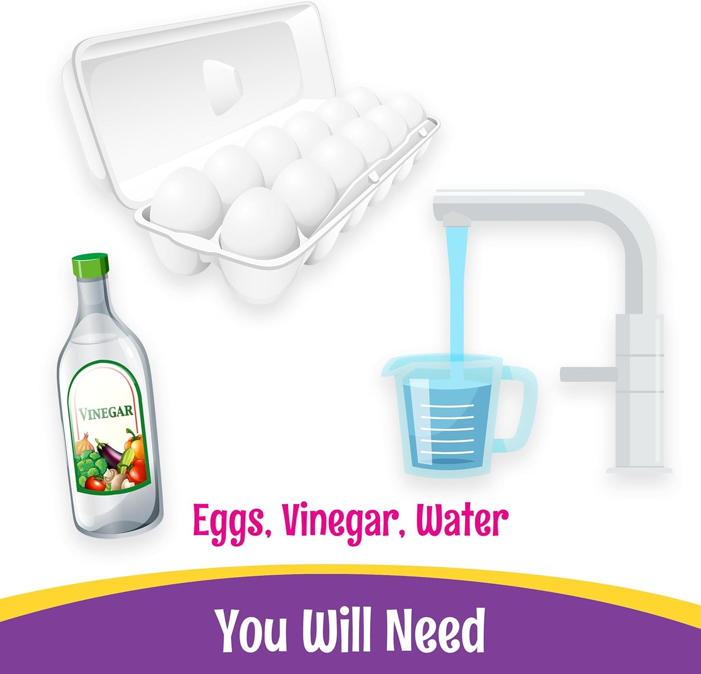 PAAS Megga Color Cups Egg Decorating Kit: Dye 12 Eggs at The Same Time!