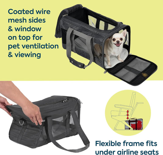 Sherpa Original Deluxe Travel Pet Carrier, Airline Approved & Guarante