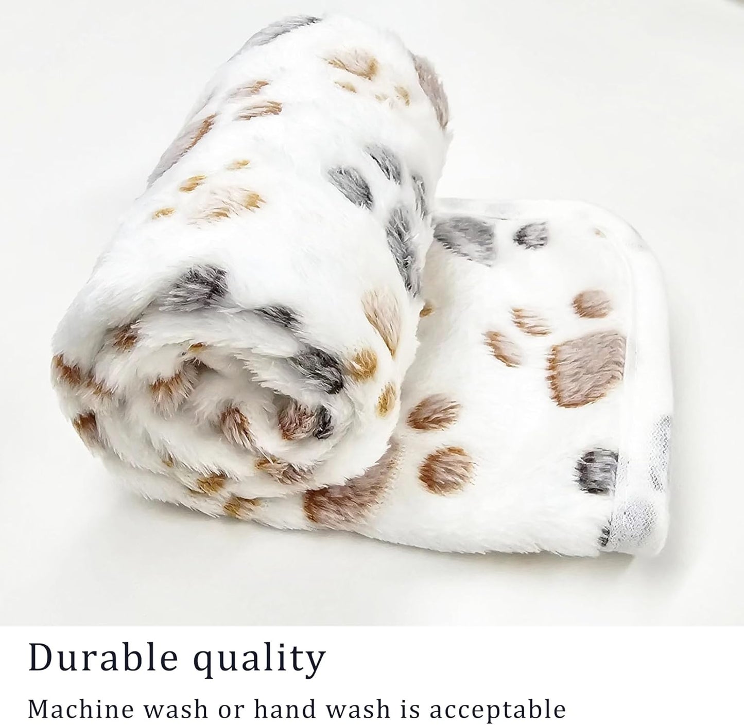 1 Pack 3 Blankets Super Soft Fluffy Premium Fleece Pet Blanket Flannel