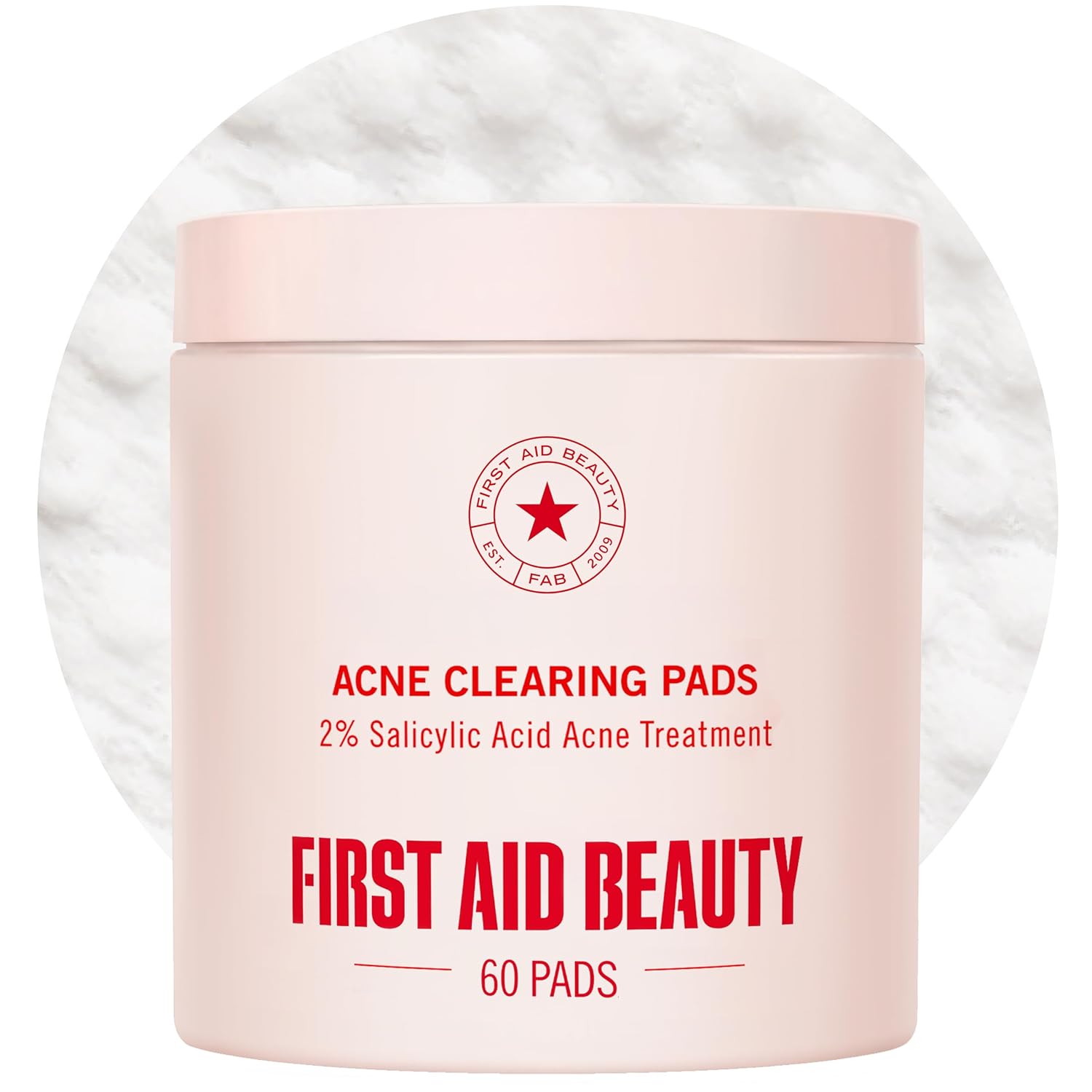 First Aid Beauty Acne Pads for Face - Maximum Strength Acne Treatment 