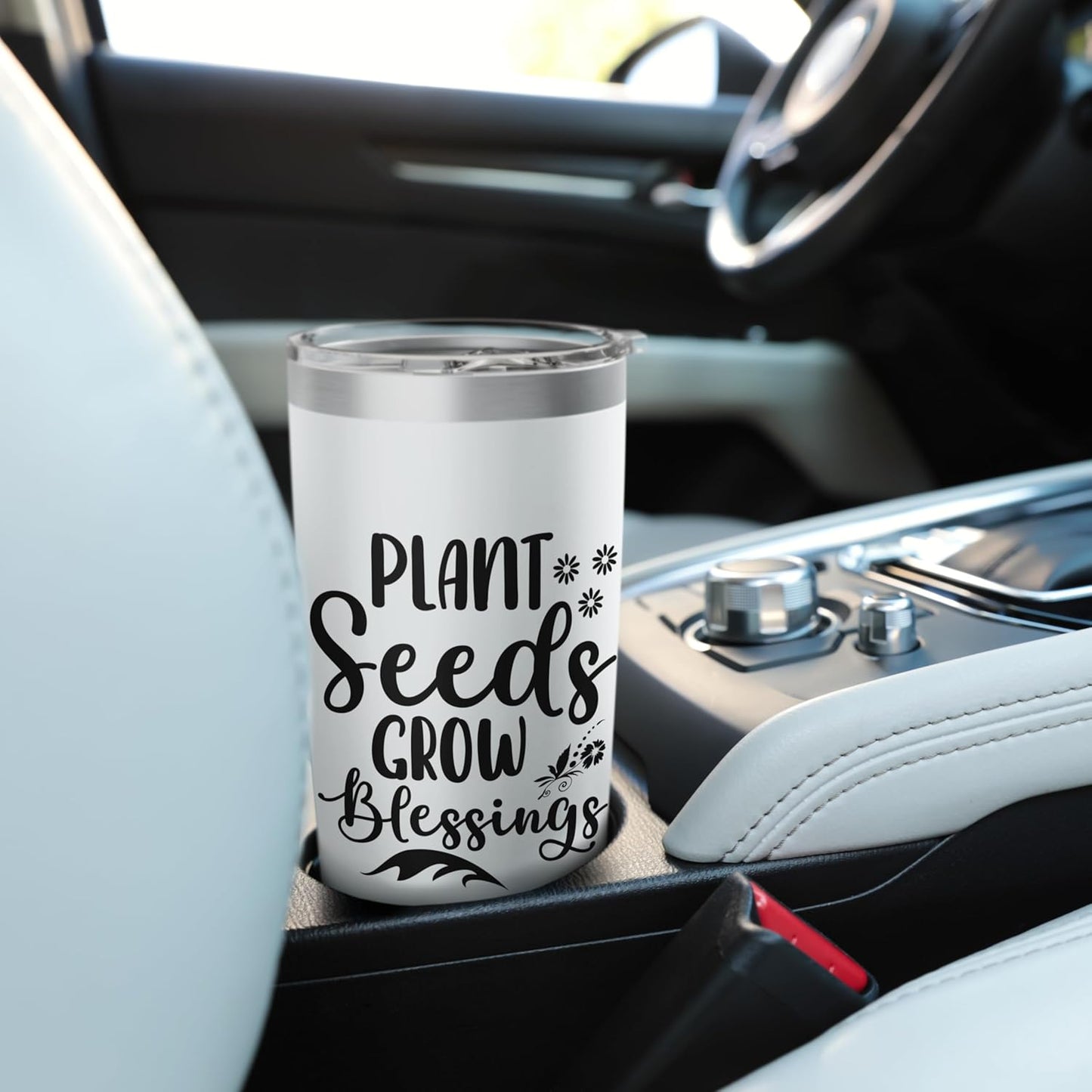 Fun Quote Gardeners Plant Seeds Grow Blessings The Garden Stainless Steel Insulated Tumbler