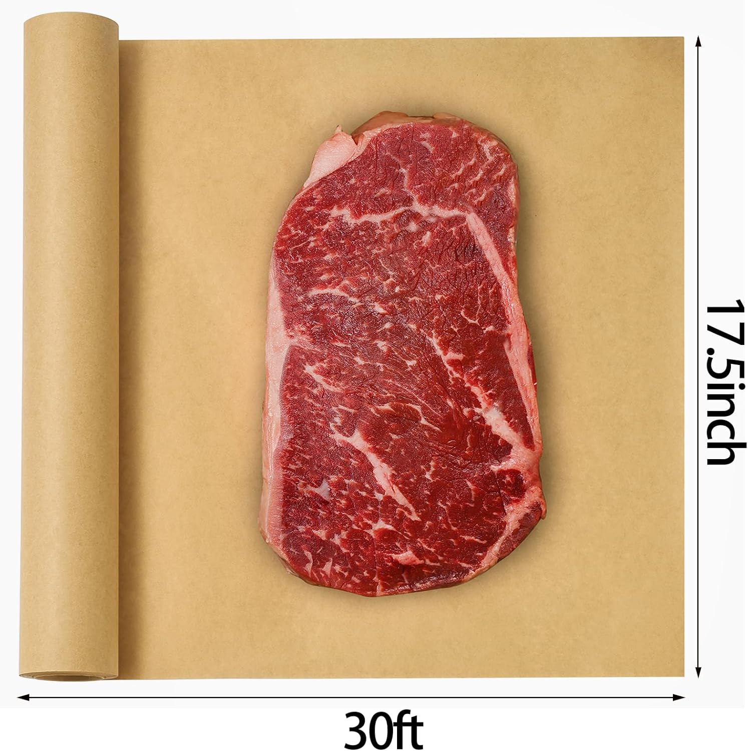 Butcher Paper Roll Suitable for Smoking All Meat Varieties, 17.5 Inch 