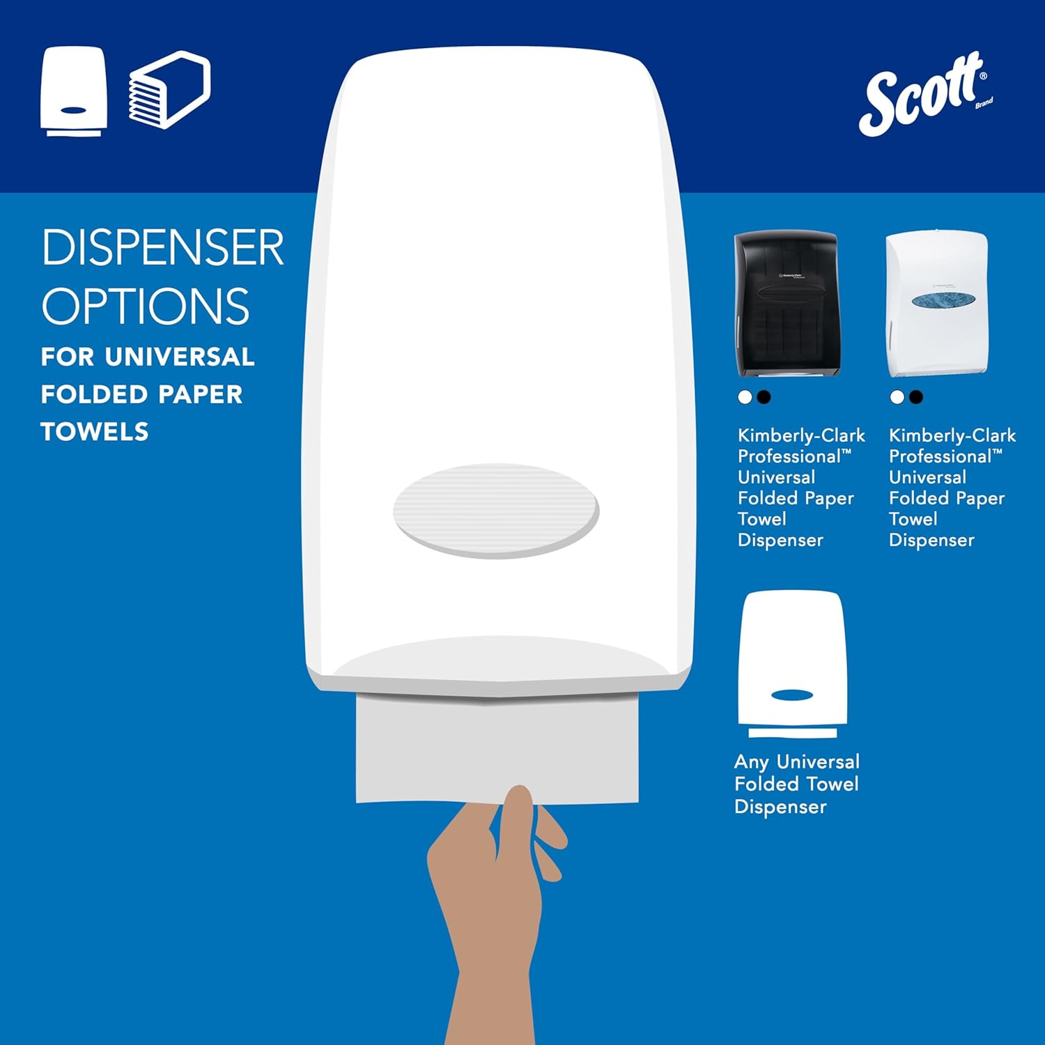Scott Professional Essential C-Fold Folded Paper Towels, Bulk (01510),