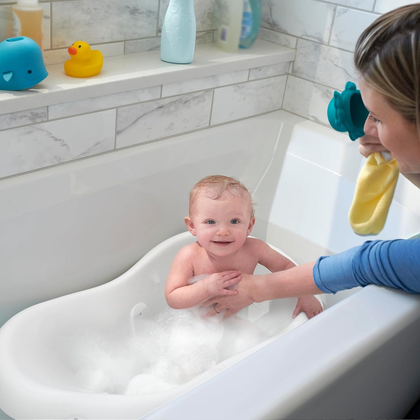 Fisher-Price™ Baby to Toddler Bath 4-in-1 Sling 'N Seat Tub with Remov