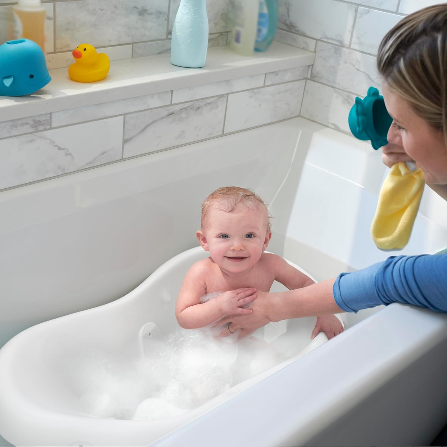 Fisher-Price™ Baby to Toddler Bath 4-in-1 Sling 'N Seat Tub with Remov