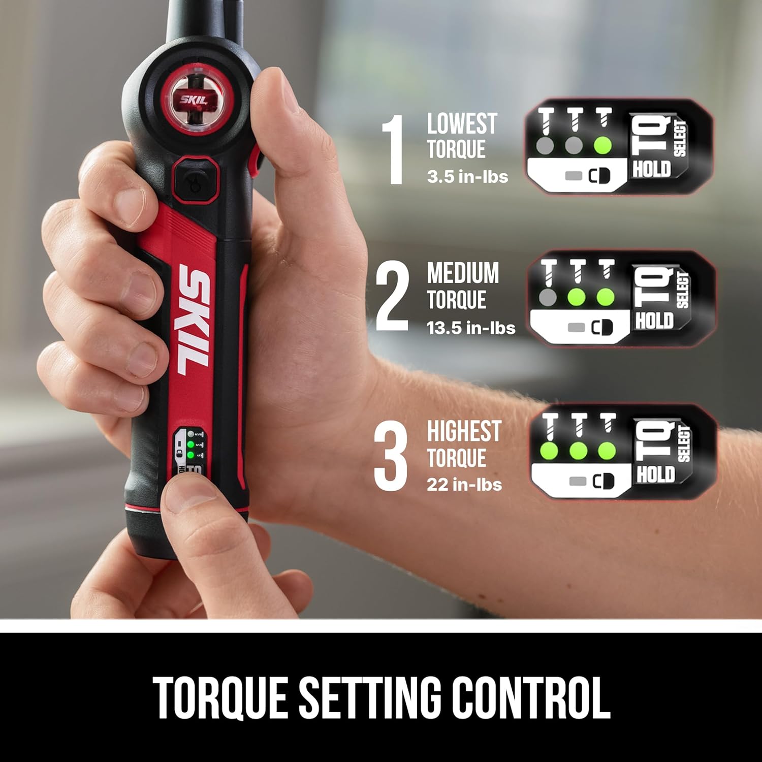 SKIL Twist 2.0 Rechargeable 4V Screwdriver with Pivoting Head, Torque 