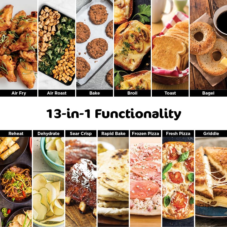 Ninja, Toaster Oven, Air Fryer, Thermometer, Toaster Oven Air Fryer Co