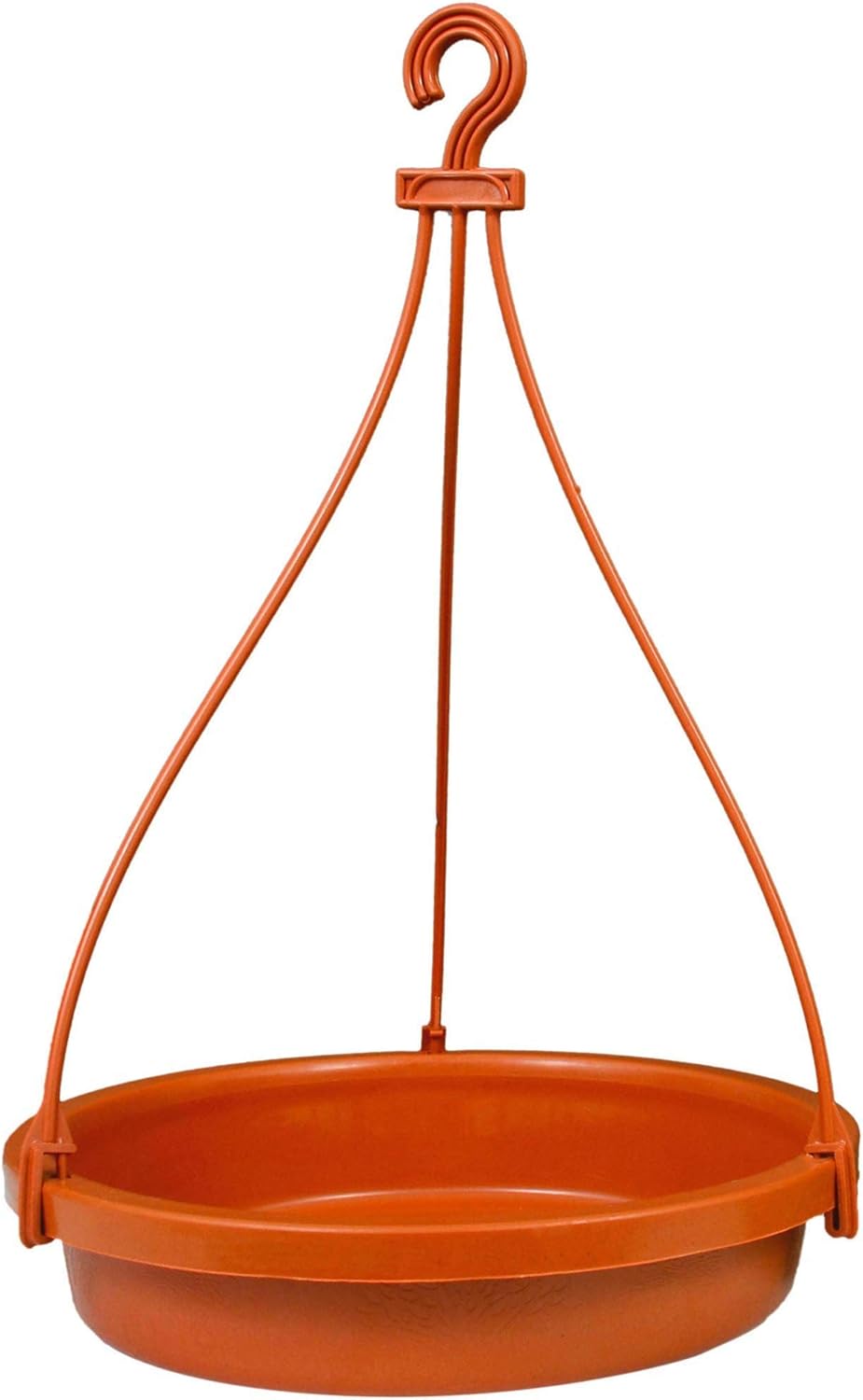 Deskart Hanging Bird Food and Water Feeder Holder | Outdoor Plastic Bird Seed Dispenser Stand and Water Bowl for Garden and Balcony (Water Feeder (3 Piece))