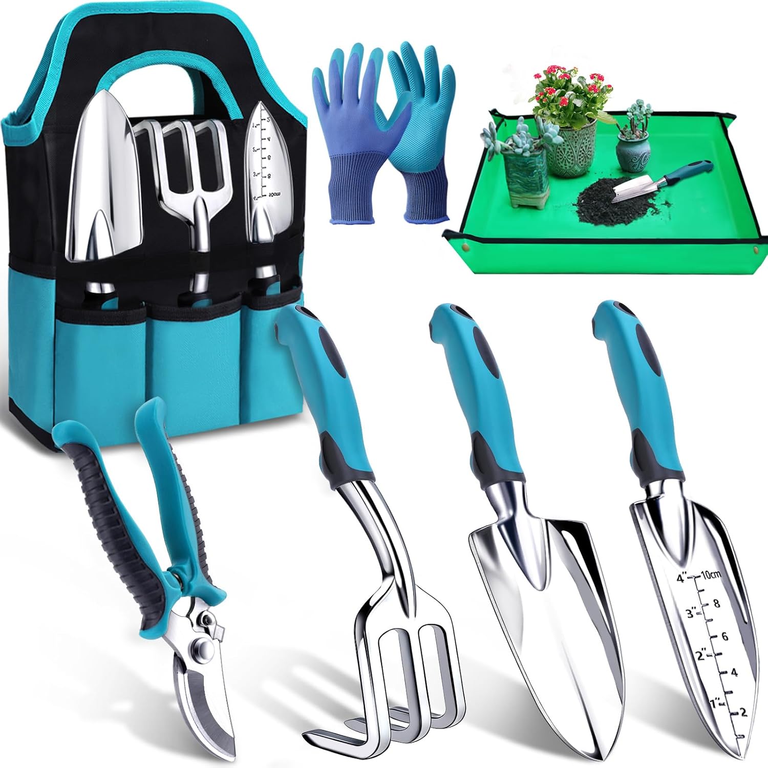 Kynup Garden Tools, Gardening Gift for Women, Men, Beginners, Gardenin