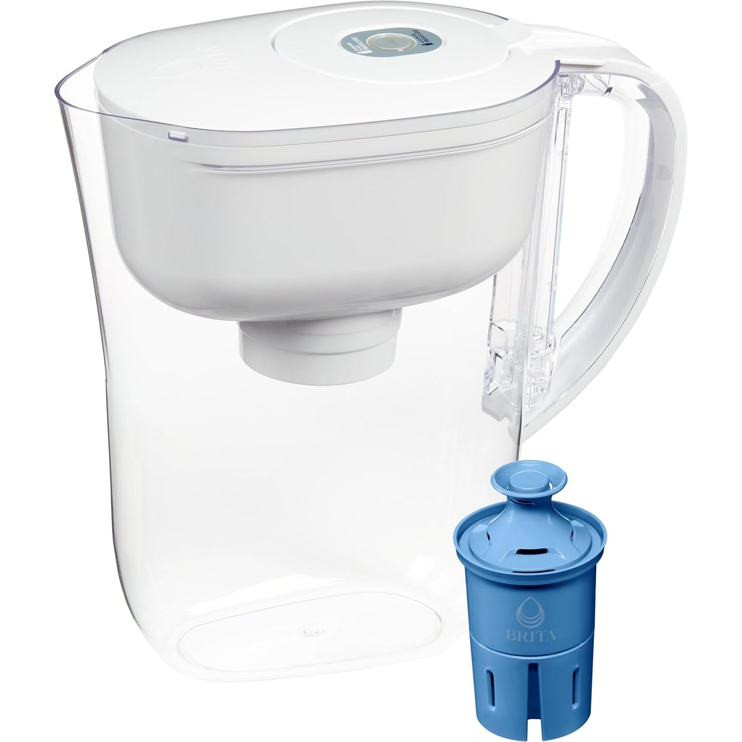 Brita Water Pitcher, Metro Elite Filter, Removes 99% of Lead, Includes