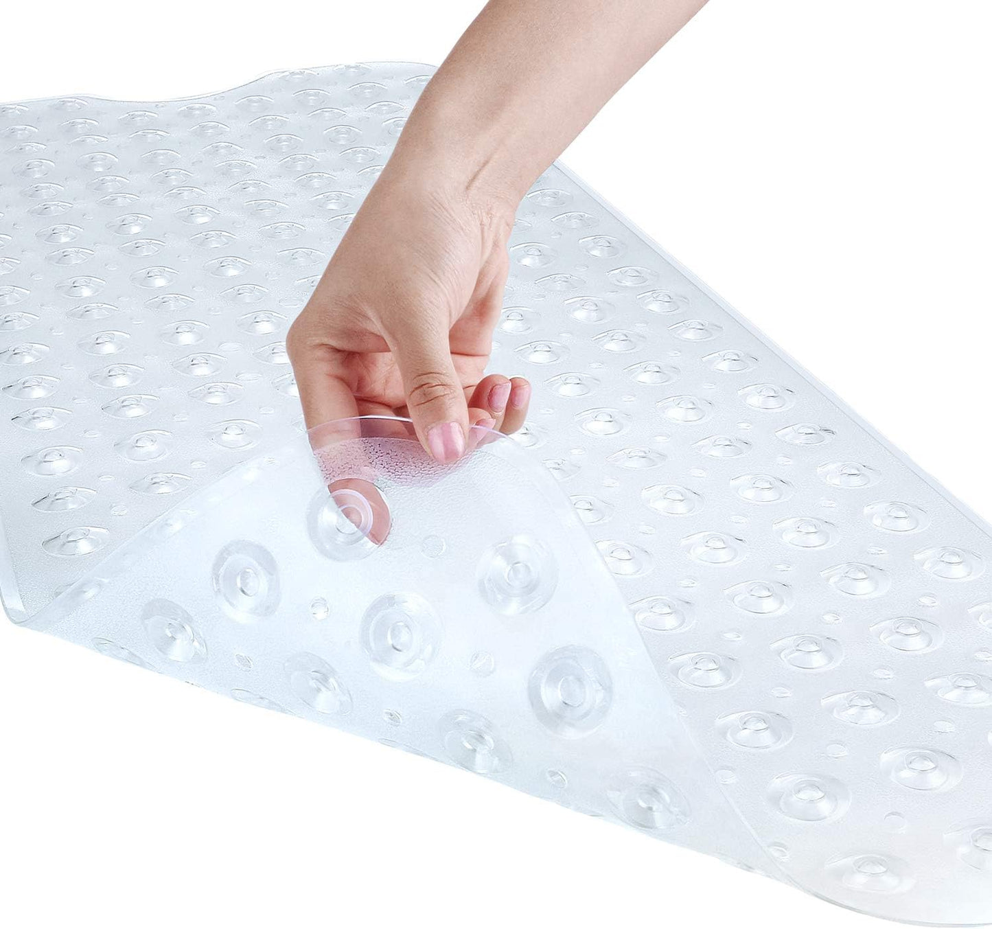 YINENN Bath and Shower Safety Mats 40x16 inch, Non Slip with Suction C