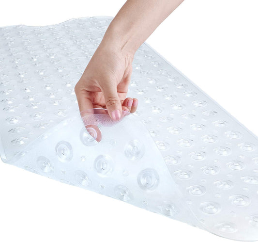 YINENN Bath and Shower Safety Mats 40x16 inch, Non Slip with Suction C