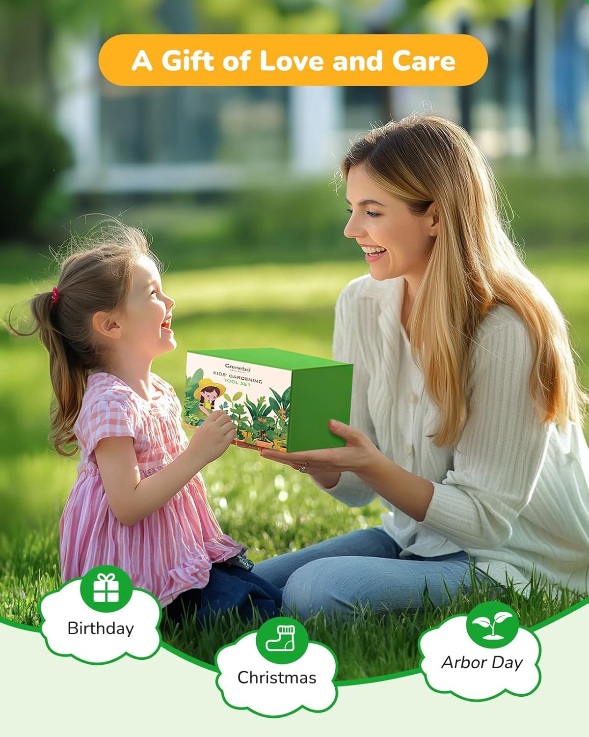 Kids Gardening Set Toys, Quality Garden Tool Kit for Kids and Toddlers