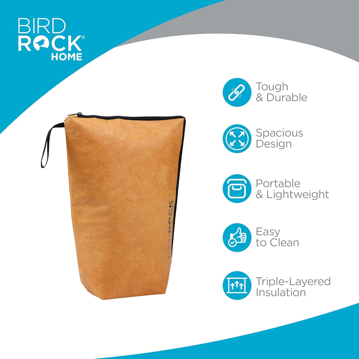 BIRDROCK HOME BBQ Resting Bag - Triple Layer Insulated Meat Resting Ba