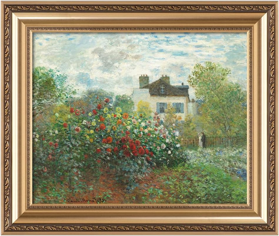 IPIC - The Artist's Garden At Vetheuil by Claude Monet, Giclee Prints 