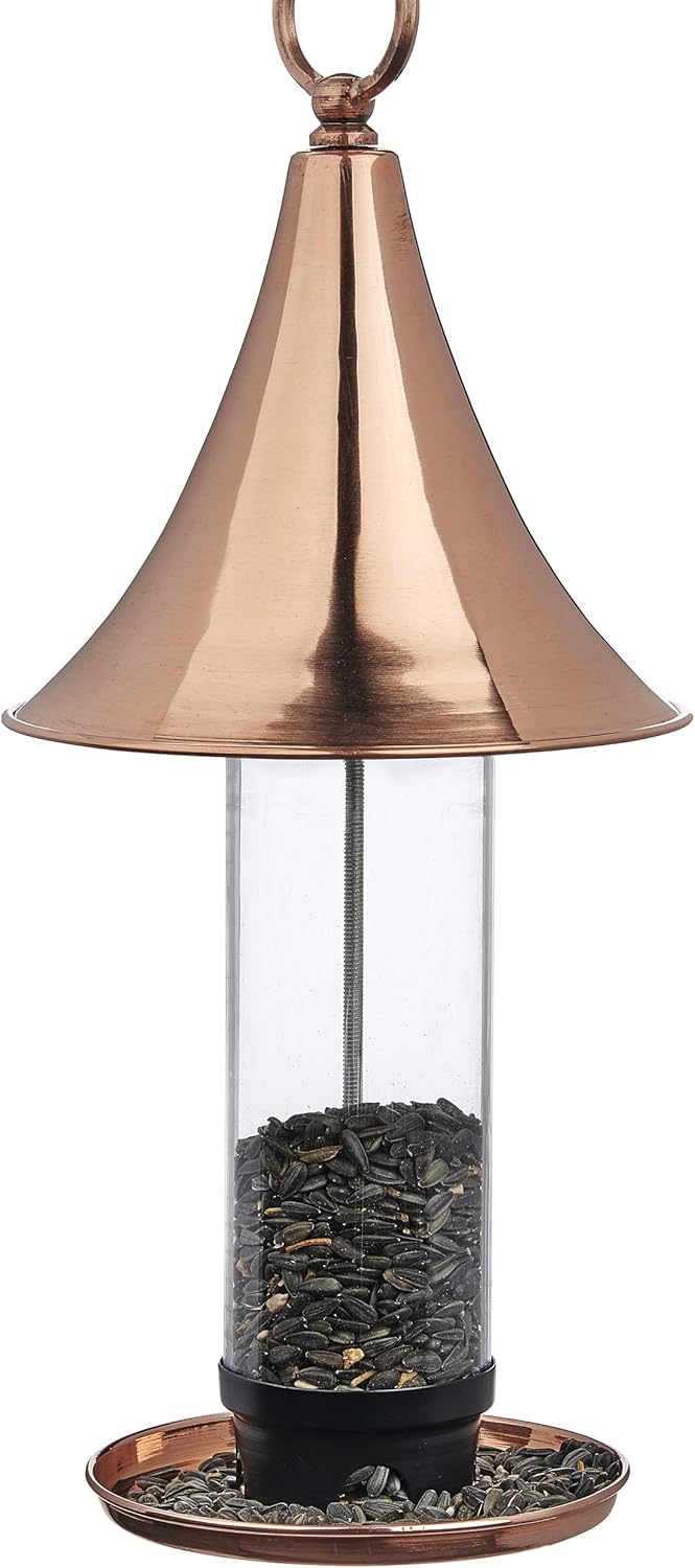 Good Directions T03P Castella Bird Feeder, Polished Copper